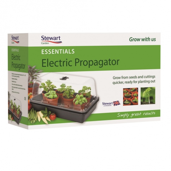 Stewart Garden Essentials Heated Propagator 38cm